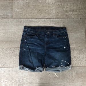 J Brand Distressed Jean Shorts